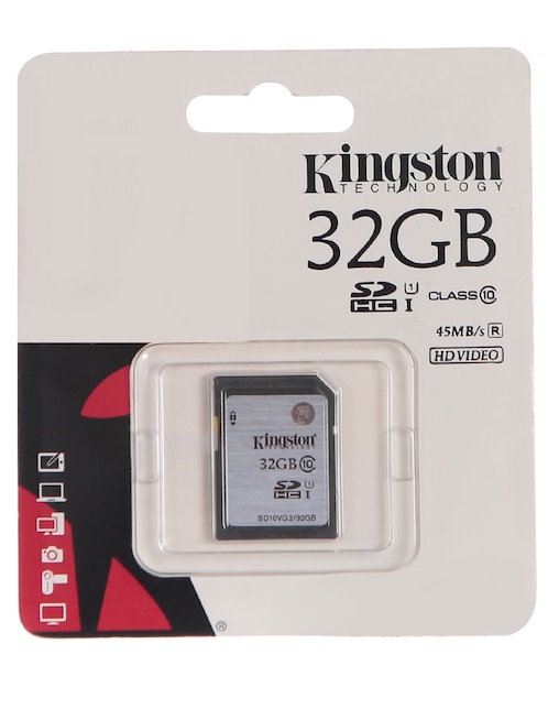 Memoria micro SD Kingston capacidad 32 GB