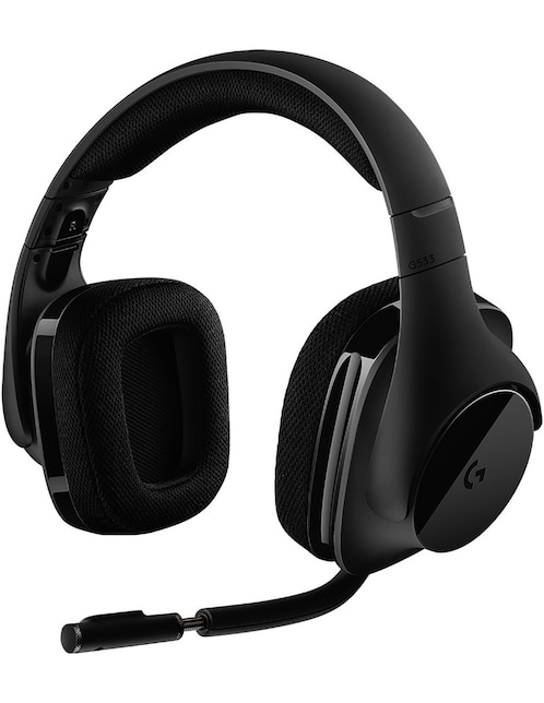 Audífonos Gamer Over Ear Logitech G533 inalámbricos