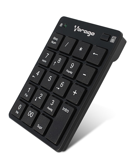 Teclado conexión inalámbrica Vorago Kbg601