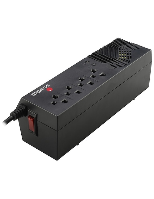 Regulador Automático Smartbitt SBAVR1200S Negro