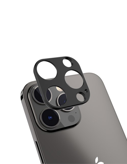 Protège-caméra Pour IPhone 14 Pro Et 14 Pro Max - Marque Mooov, Couleur Noire
