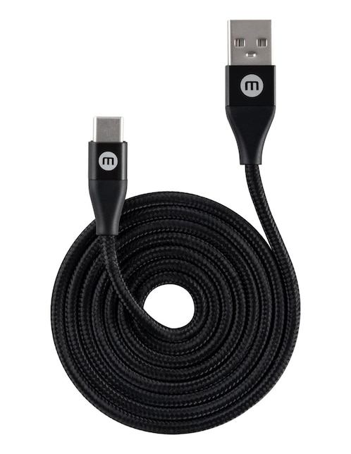 CABLE C MOBO CABLE USB - C DE M, NEGRO