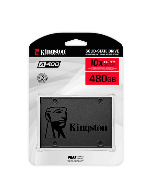 Disco duro externo Kingston Technology capacidad 480 GB