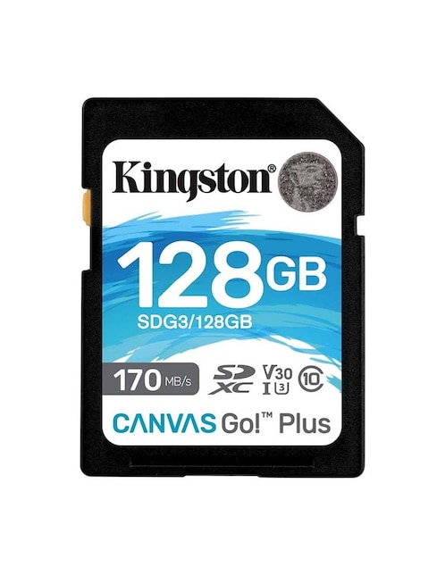 Memoria Sd Kingston technology capacidad 128 gb