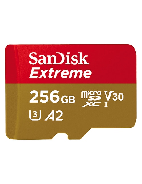 Micro SD Sandisk capacidad 256 GB