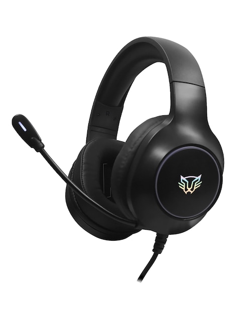 Audífonos Gamer Over Ear Balam Rush Sonorous hs750 alámbricos con cancelación de ruido