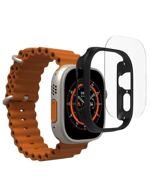 Protector Smartwatch Zagg Apple Watch Ultra 49mm cristal templado