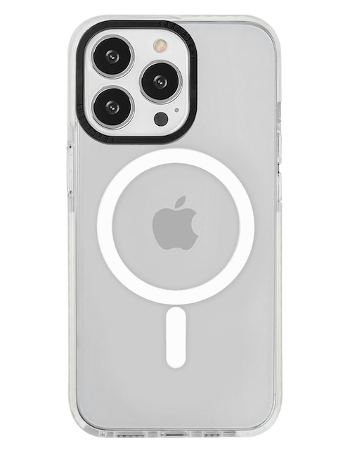 Funda para iPhone 12 Pro Max Tecnología Ultra Impacto Color Blanco  InstaCase Antigolpes Uso Rudo