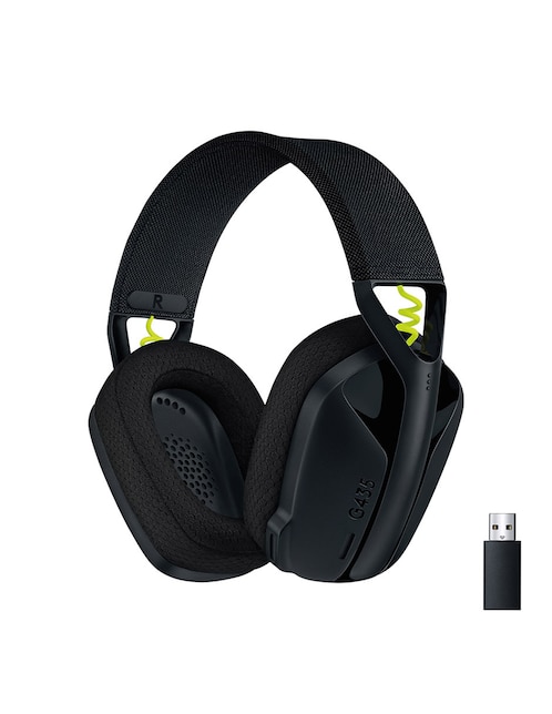 Audífono Gamer Over Ear Logitech G Headset Logitech G435 Inalámbrica con cancelación de ruido