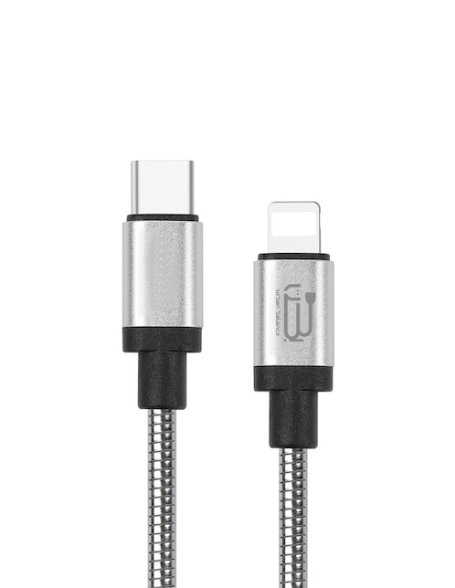 CABLE LIGHTING DBUGG A TIPO , PLATEADO