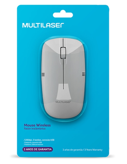 Mouse Inalámbrico Multilaser slim
