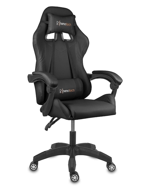 Silla gamer Max Nenotech  de cuero de PVC