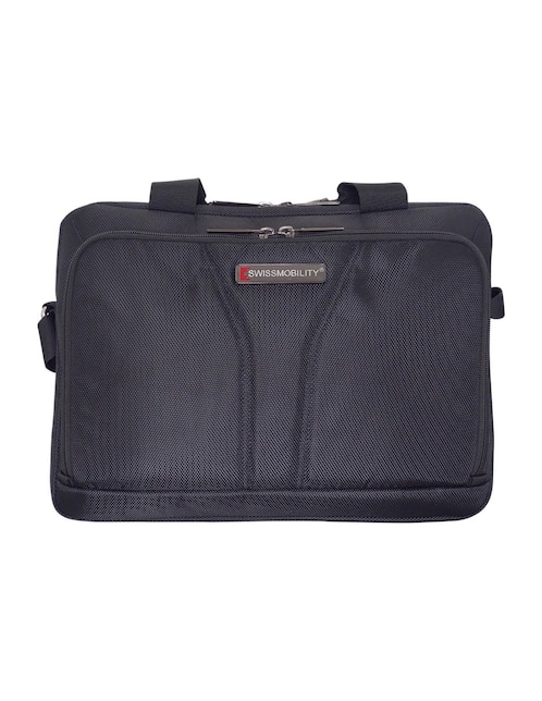 SWISSMOBILITY Maletín Swissmobility Zug 15 de poliéster con compartimiento para laptop 15 pulgadas y celular