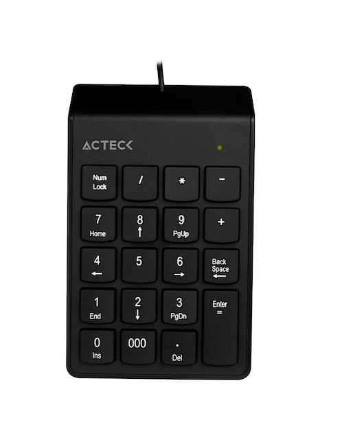Teclado conexión alámbrica Acteck AC-932622