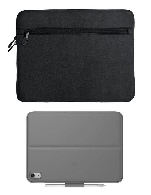 Funda para Tablet iPad 10 Logitech + Funda para Laptop