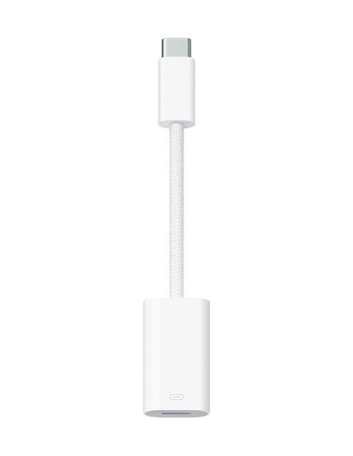 Adaptador de USB-C a Lightning Apple para iPad Pro y iPhone 15