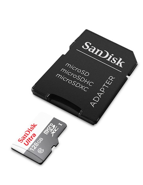 Memoria micro SD Sandisk capacidad 128 GB