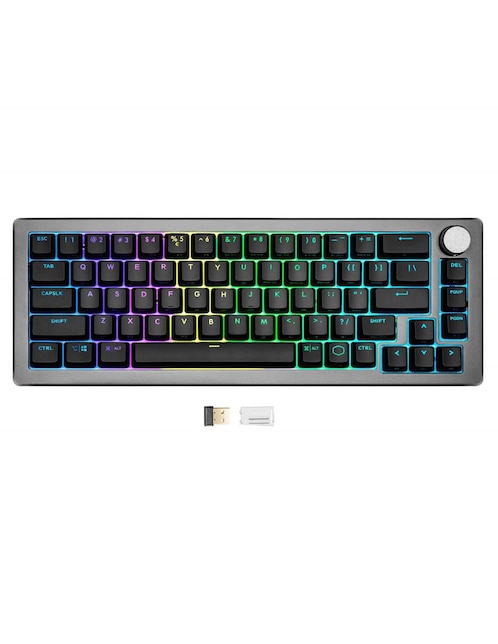 Teclado gamer conexión inalámbrica Cooler Master CK721 CK-721-GKTR1-US