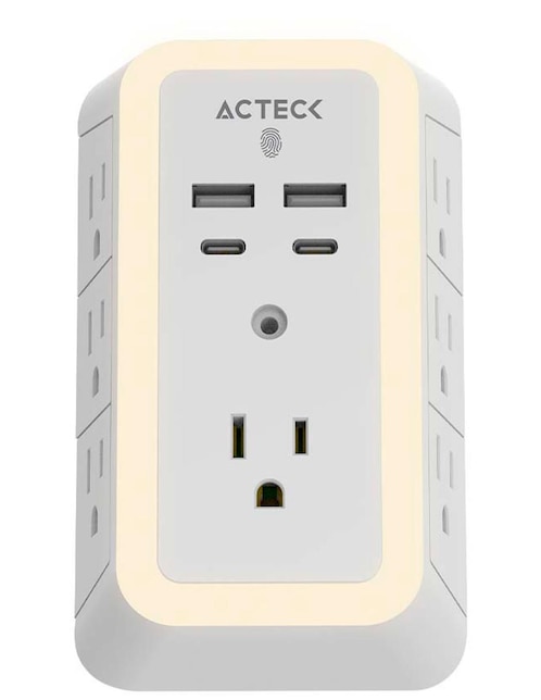 Cargador pared Acteck de 20 W USB