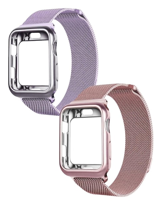 Correa para smartwatch Mamá Pulpo Flor de Lila