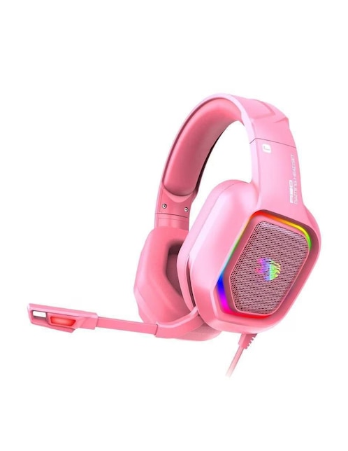 Audífonos Over-Ear Wünd Gamer alámbricos con cancelación de ruido