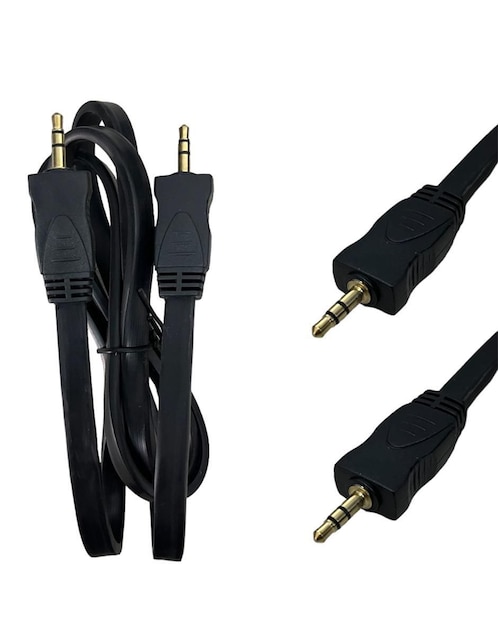 Cable Auxiliar 3.5mm Mitzu 11-1005 Audio Plug 1.8 Metros