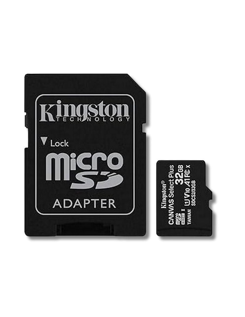 Memoria micro SD Kingston capacidad 32 GB