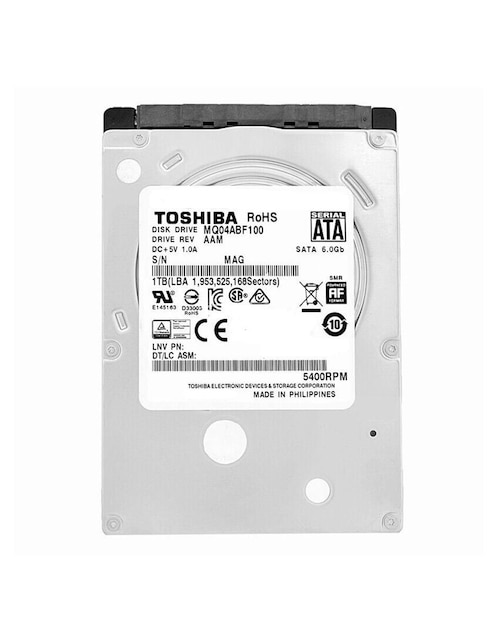 Disco duro externo/unidad SSD Toshiba capacidad 1 tb