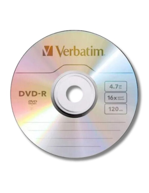 DVD-R Verbatim de 50 piezas