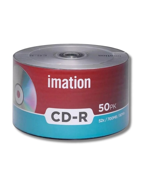 CD-R Imation de 50 piezas