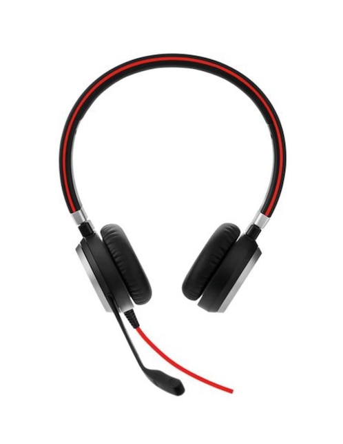 Audífonos de diadema Jabra Evolve 40 MS Stereo alámbricos con cancelación de ruido