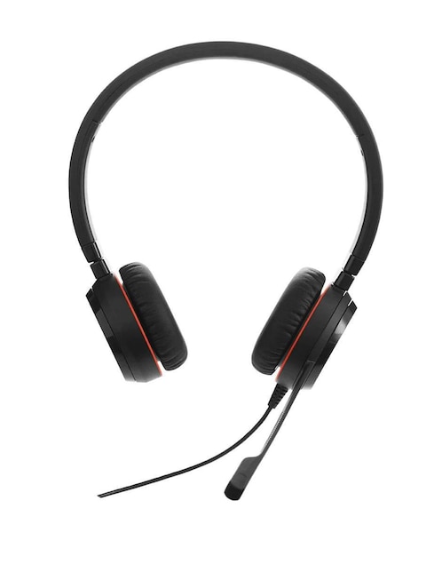 Audífonos On-Ear Jabra Evolve 30 II alámbricos con cancelación de ruido Negro