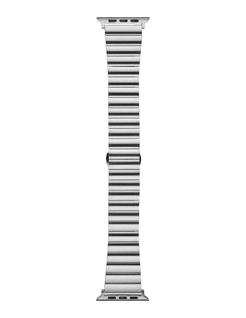 Correa para smartwatch Platinum de acero inoxidable