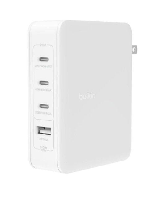 Hub Belkin WCH014DQWH de 4 Puertos USB