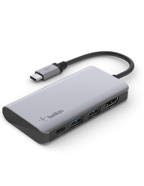 Hub Belkin avc006btsgy de 4 puertos USB