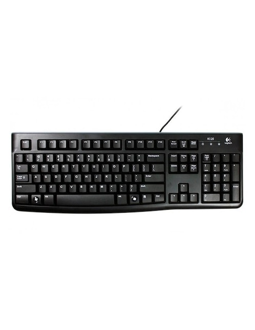 Teclado conexión alámbrica Logitech K120