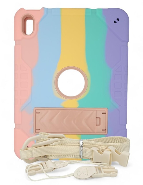 Funda para tablet ipad 10 rudo con correa teknet