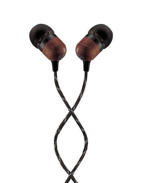 Audífonos In-Ear The House Of Marley Em-Je041-Sb alámbricos con cancelación de ruido