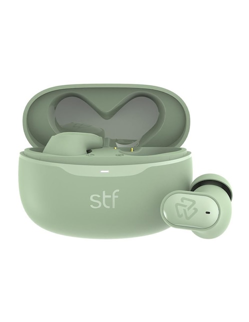 Audífonos True Wireless STF ST-E78596 inalámbricos Verde claro