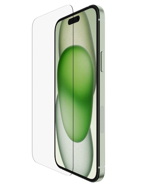 Mica celular Belkin iPhone 15 Plus y iPhone 14 Pro Max de cristal templado