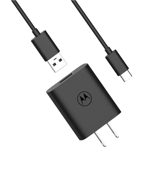 Cargador pared Motorola de 20 W USB tipo A