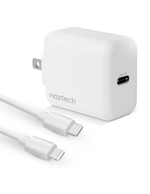 NAZTECH Cargador pared Naztech USB tipo C