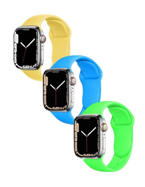Set correa para smartwatch de silicón 1