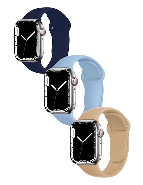 Set correa para smartwatch de silicón 1