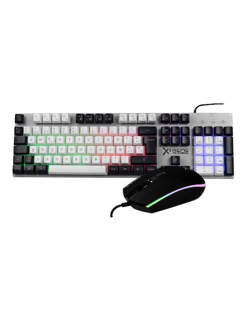Mouse y teclado Xtreme PC Gaming Battle Chief