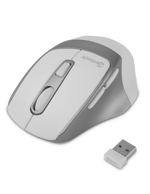 Mouse inalámbrica Getttech ggm-stdbw-01-wh_6d_wifi ggm-stdbw-01-wh_wifi