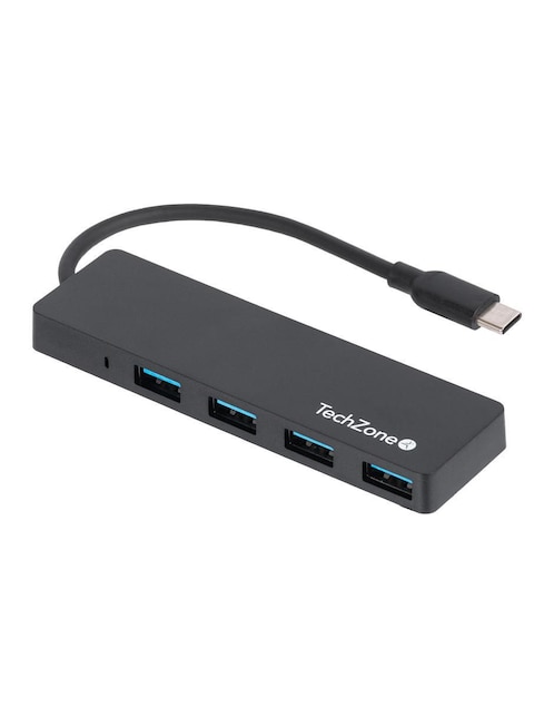 Hub Techzone TZACHB01 de 4 puertos usb