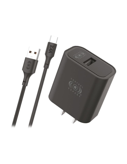 Cargador pared Control Expert de 12 W USB