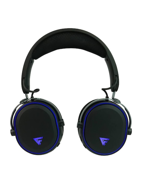 Audífono gamer over ear Game Factor HSB600-BK alámbrica e inalámbrica