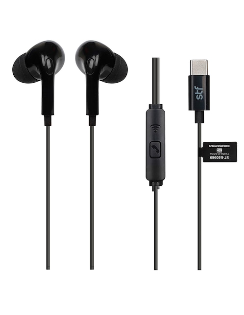 Audífonos In-Ear STF ST-E60969 alámbricos